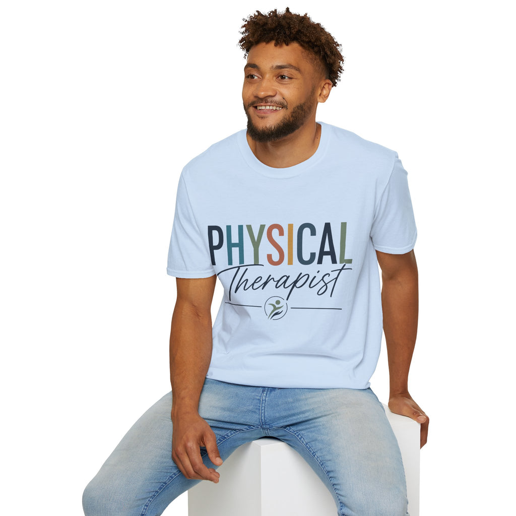 Physical Therapist Shirt | PT T-Shirt | Colorful Therapy Graphic Tee | Physical Therapy Gift | Therapist Apparel | Healthcare Professional